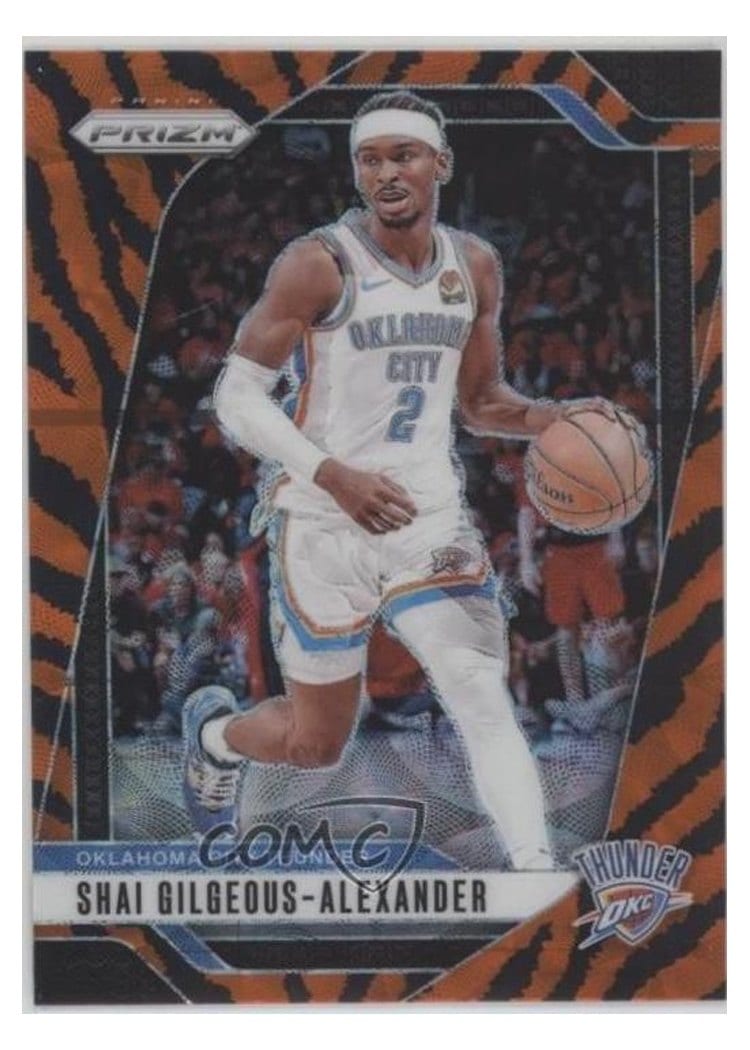 2024-25 Panini Prizm Base Set Shai Gilgeous-Alexander #113 card