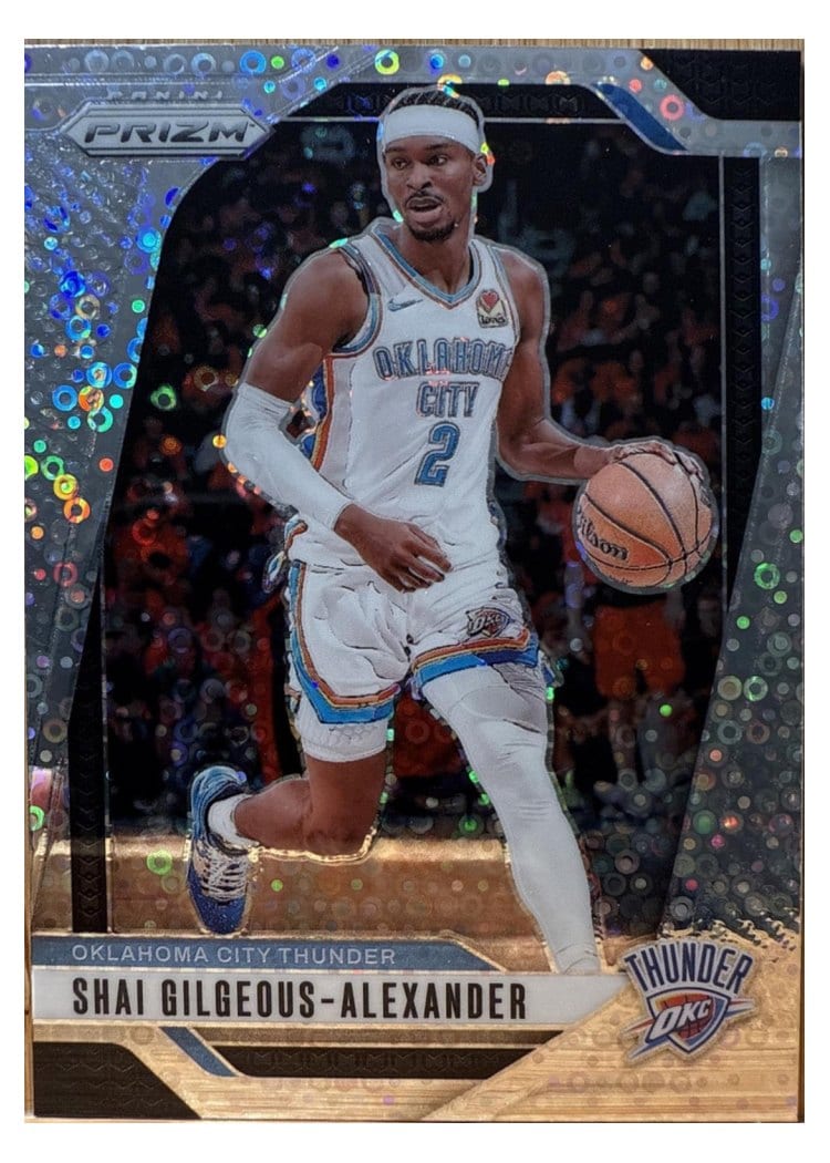 2024-25 Panini Prizm Base Set Shai Gilgeous-Alexander #113 card