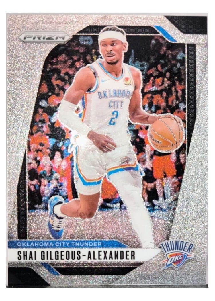 2024-25 Panini Prizm Base Set Shai Gilgeous-Alexander #113 card