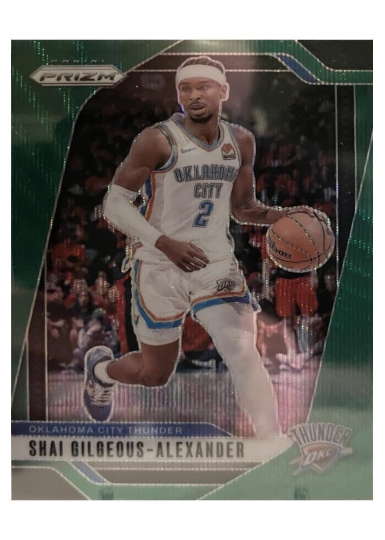 2024-25 Panini Prizm Base Set Shai Gilgeous-Alexander #113 card