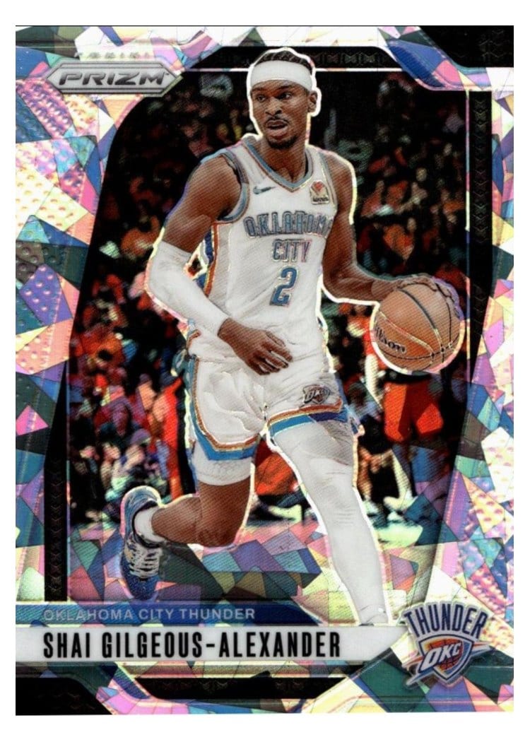 2024-25 Panini Prizm Base Set Shai Gilgeous-Alexander #113 card