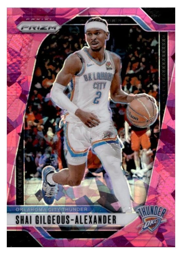 2024-25 Panini Prizm Base Set Shai Gilgeous-Alexander #113 card