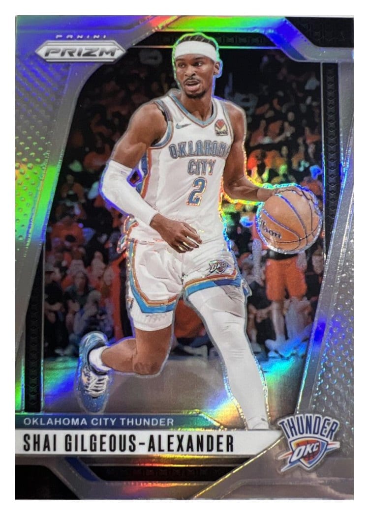 2024-25 Panini Prizm Base Set Shai Gilgeous-Alexander #113 card