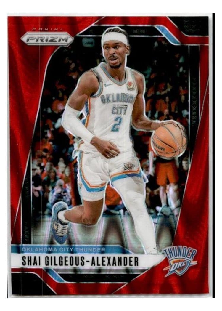 2024-25 Panini Prizm Base Set Shai Gilgeous-Alexander #113 card