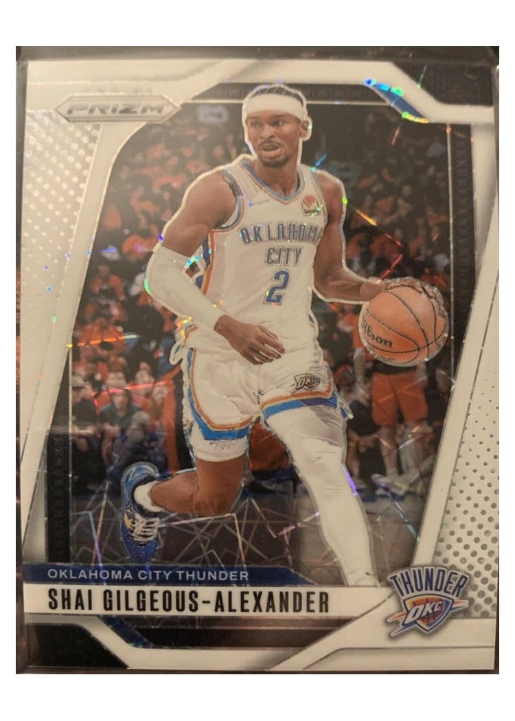 2024-25 Panini Prizm Base Set Shai Gilgeous-Alexander #113 card
