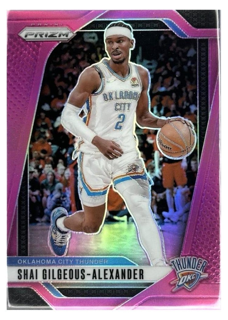 2024-25 Panini Prizm Base Set Shai Gilgeous-Alexander #113 card