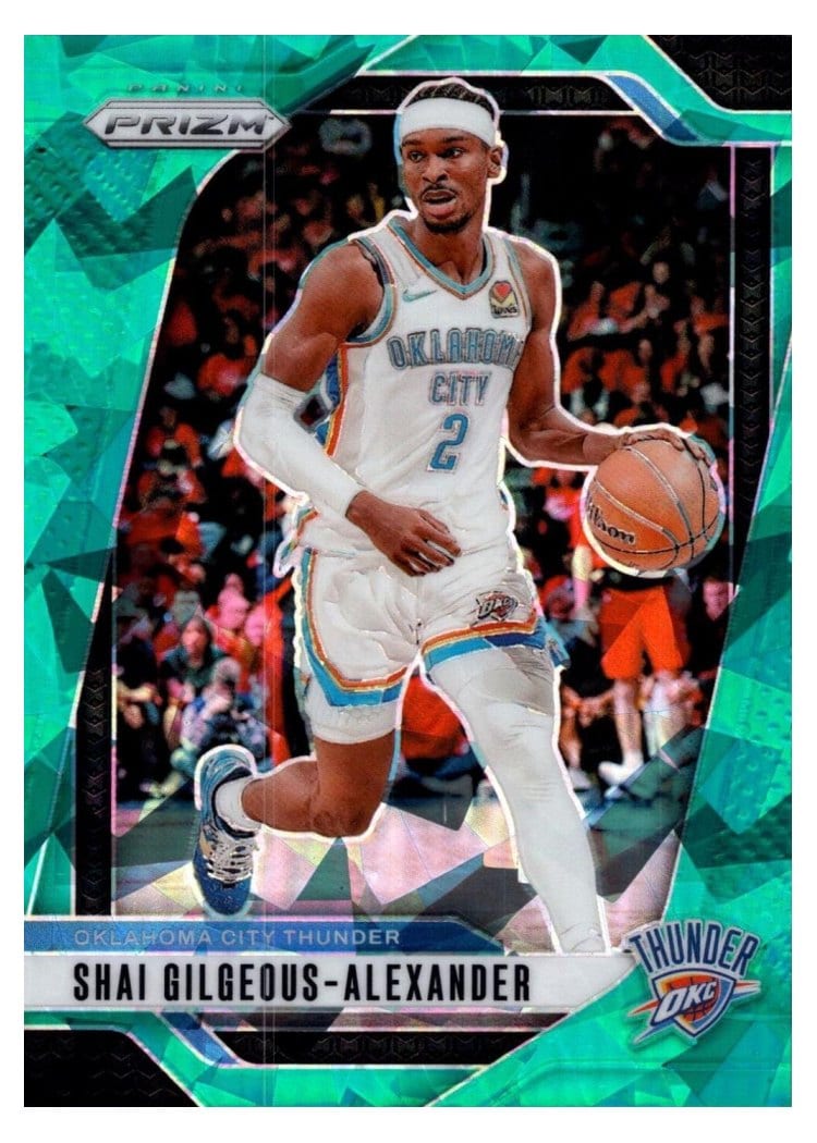 2024-25 Panini Prizm Base Set Shai Gilgeous-Alexander #113 card
