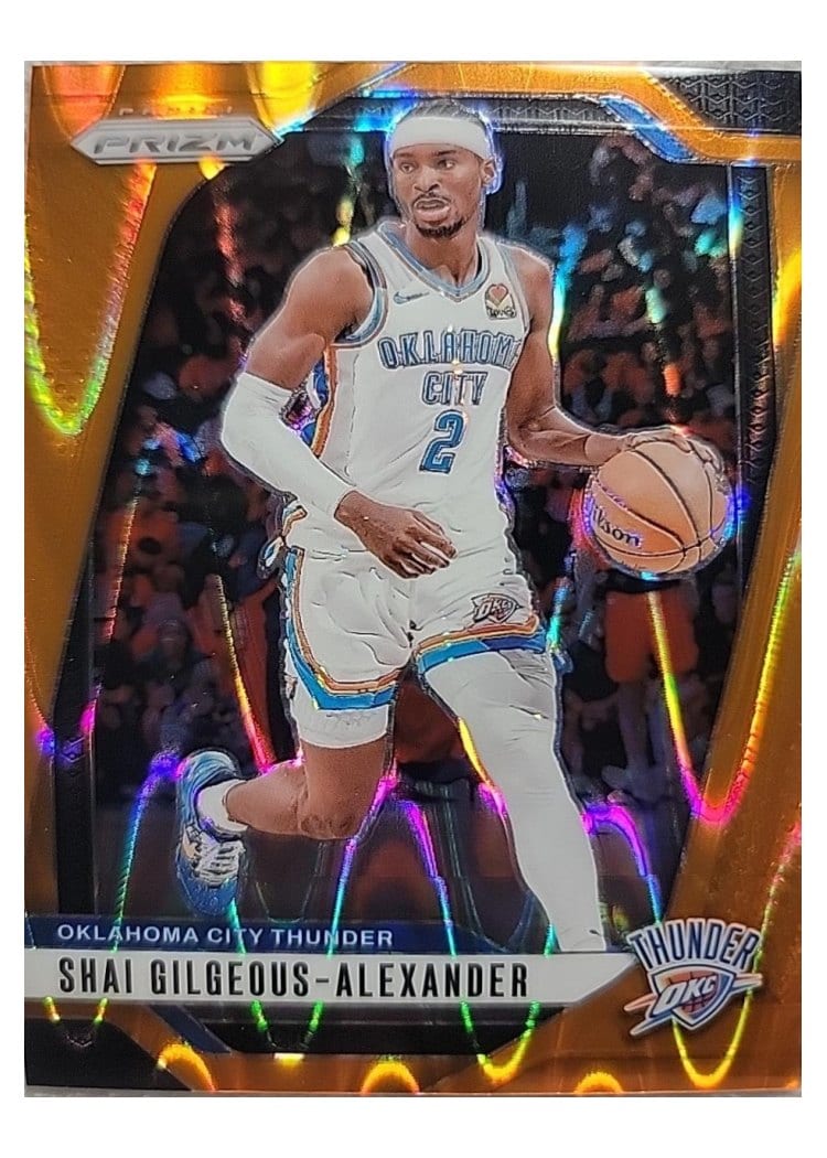 2024-25 Panini Prizm Base Set Shai Gilgeous-Alexander #113 card