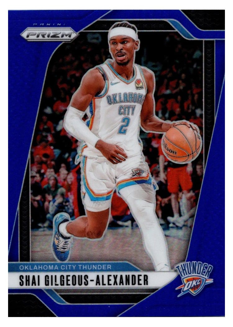 2024-25 Panini Prizm Base Set Shai Gilgeous-Alexander #113 card