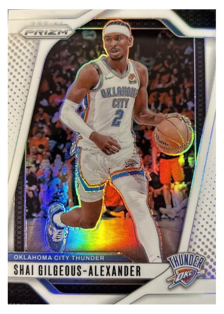 2024-25 Panini Prizm Base Set Shai Gilgeous-Alexander #113 card
