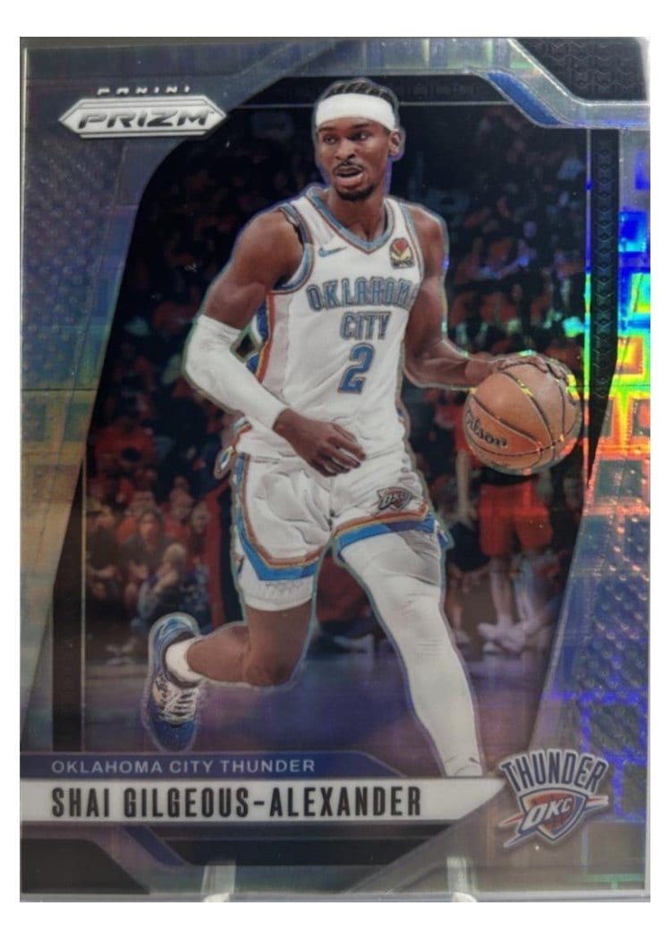 2024-25 Panini Prizm Base Set Shai Gilgeous-Alexander #113 card