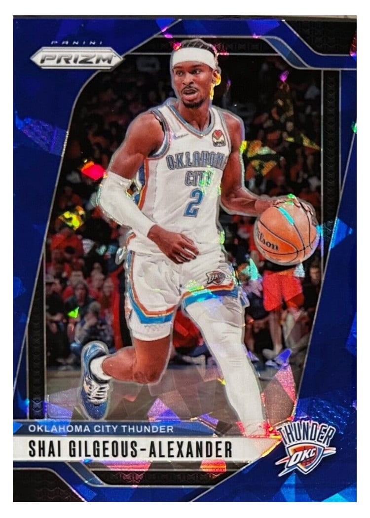 2024-25 Panini Prizm Base Set Shai Gilgeous-Alexander #113 card