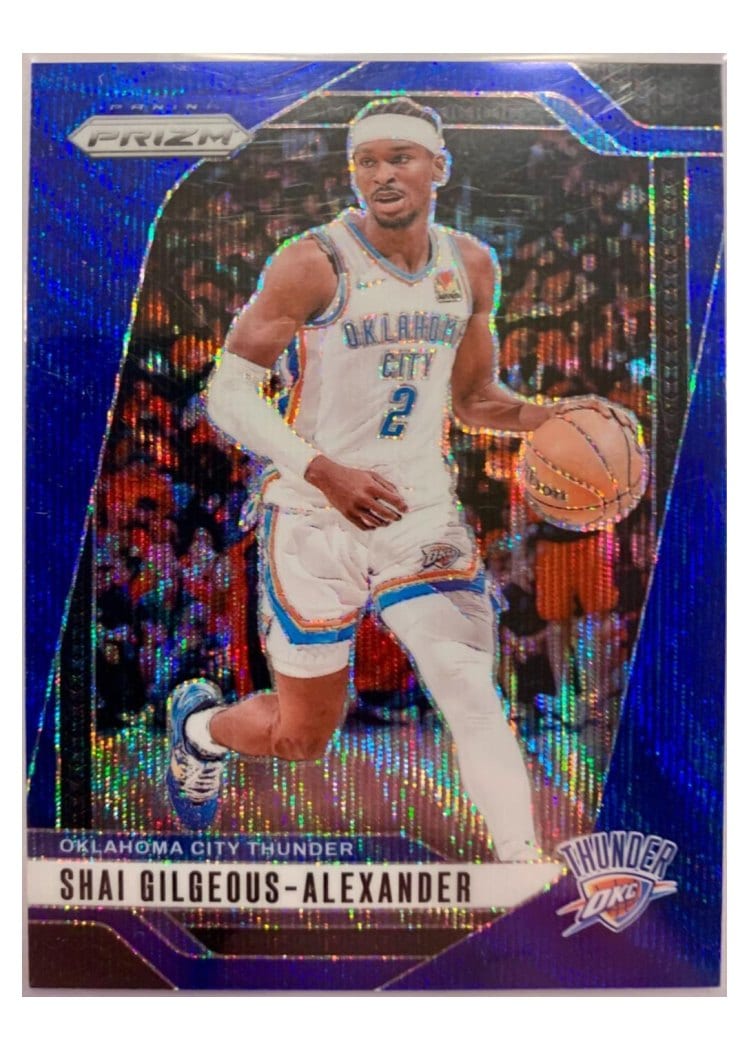 2024-25 Panini Prizm Base Set Shai Gilgeous-Alexander #113 card