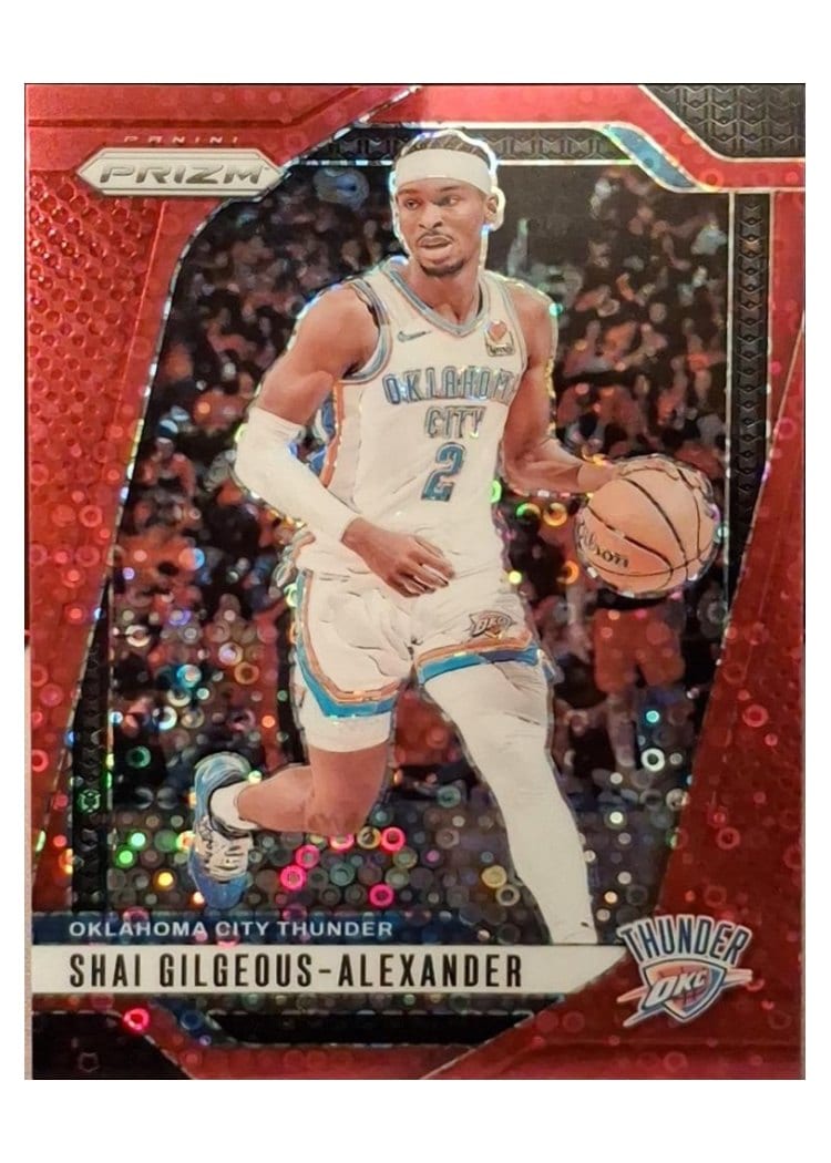 2024-25 Panini Prizm Base Set Shai Gilgeous-Alexander #113 card