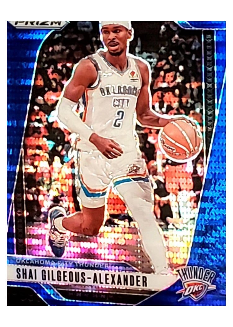 2024-25 Panini Prizm Base Set Shai Gilgeous-Alexander #113 card