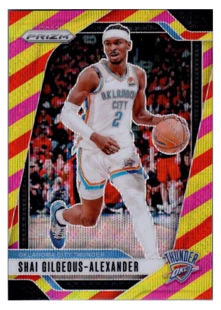 2024-25 Panini Prizm Base Set Shai Gilgeous-Alexander #113 card