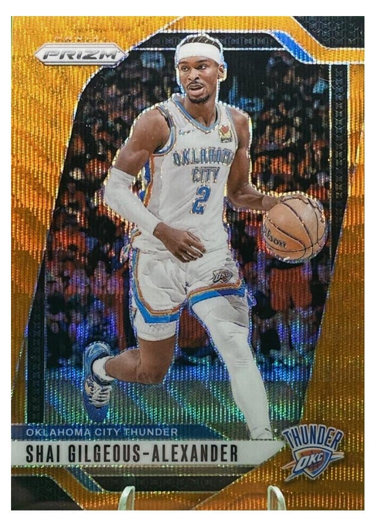 2024-25 Panini Prizm Base Set Shai Gilgeous-Alexander #113 card