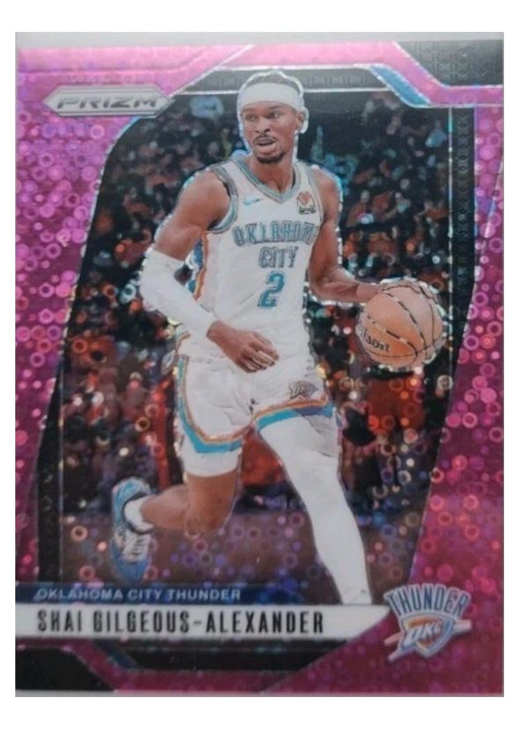 2024-25 Panini Prizm Base Set Shai Gilgeous-Alexander #113 card