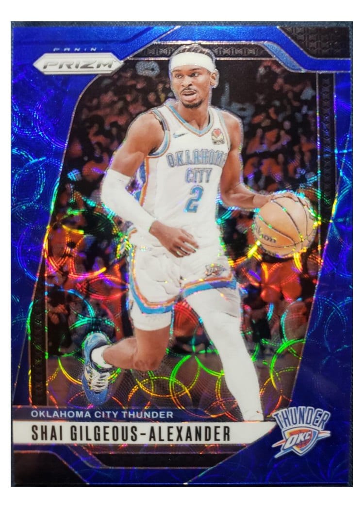 2024-25 Panini Prizm Base Set Shai Gilgeous-Alexander #113 card