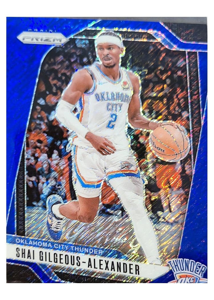 2024-25 Panini Prizm Base Set Shai Gilgeous-Alexander #113 card