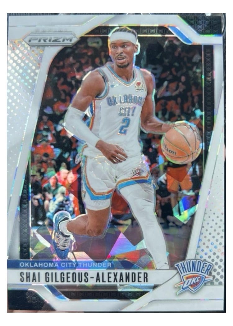 2024-25 Panini Prizm Base Set Shai Gilgeous-Alexander #113 card