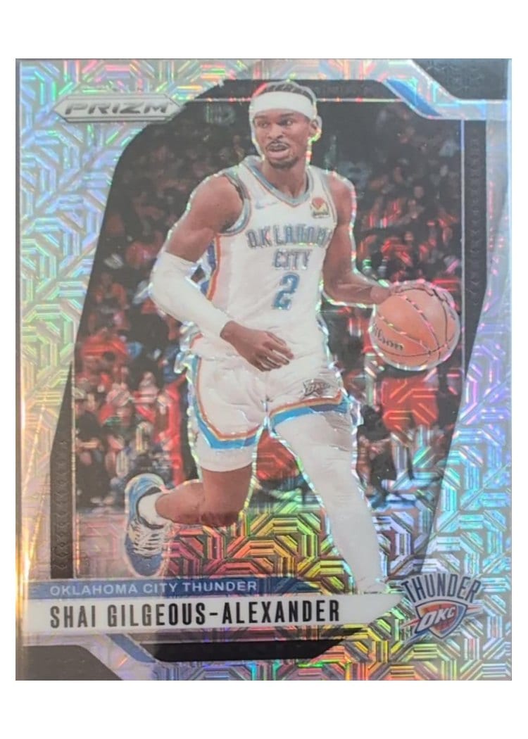 2024-25 Panini Prizm Base Set Shai Gilgeous-Alexander #113 card