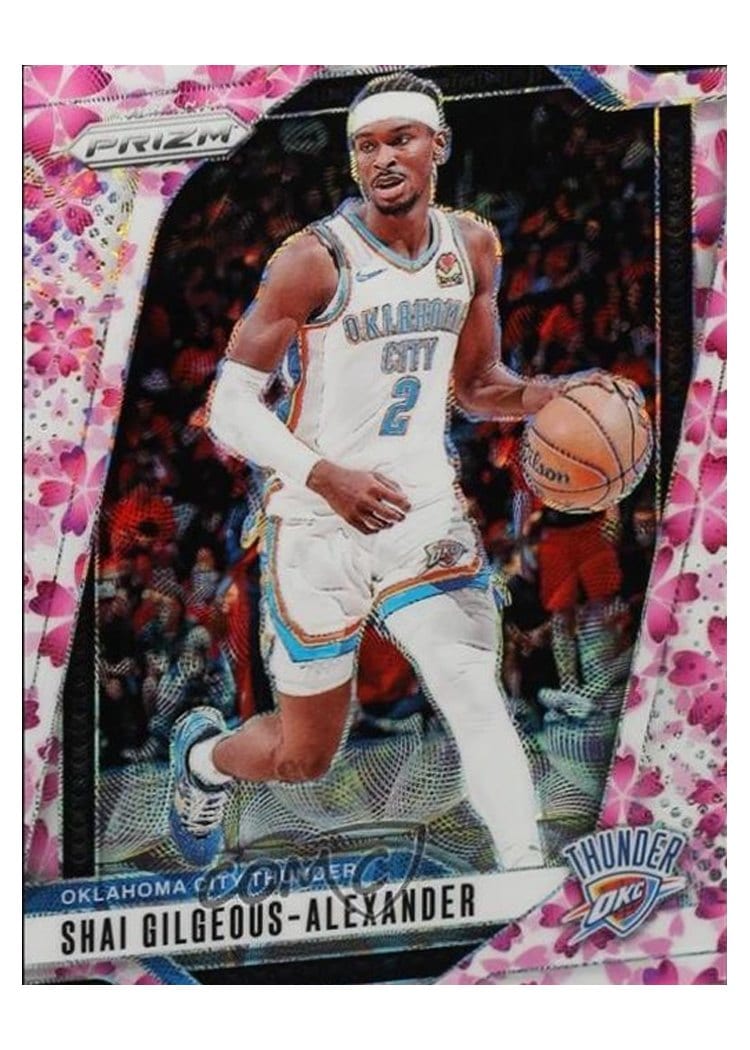 2024-25 Panini Prizm Base Set Shai Gilgeous-Alexander #113 card