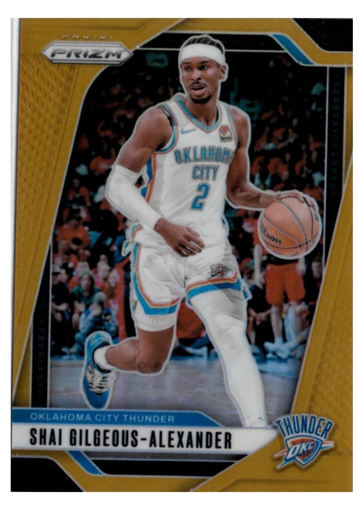 2024-25 Panini Prizm Base Set Shai Gilgeous-Alexander #113 card