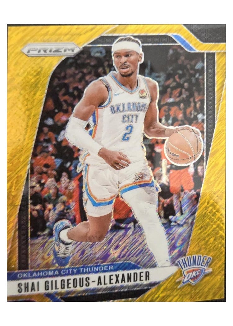 2024-25 Panini Prizm Base Set Shai Gilgeous-Alexander #113 card
