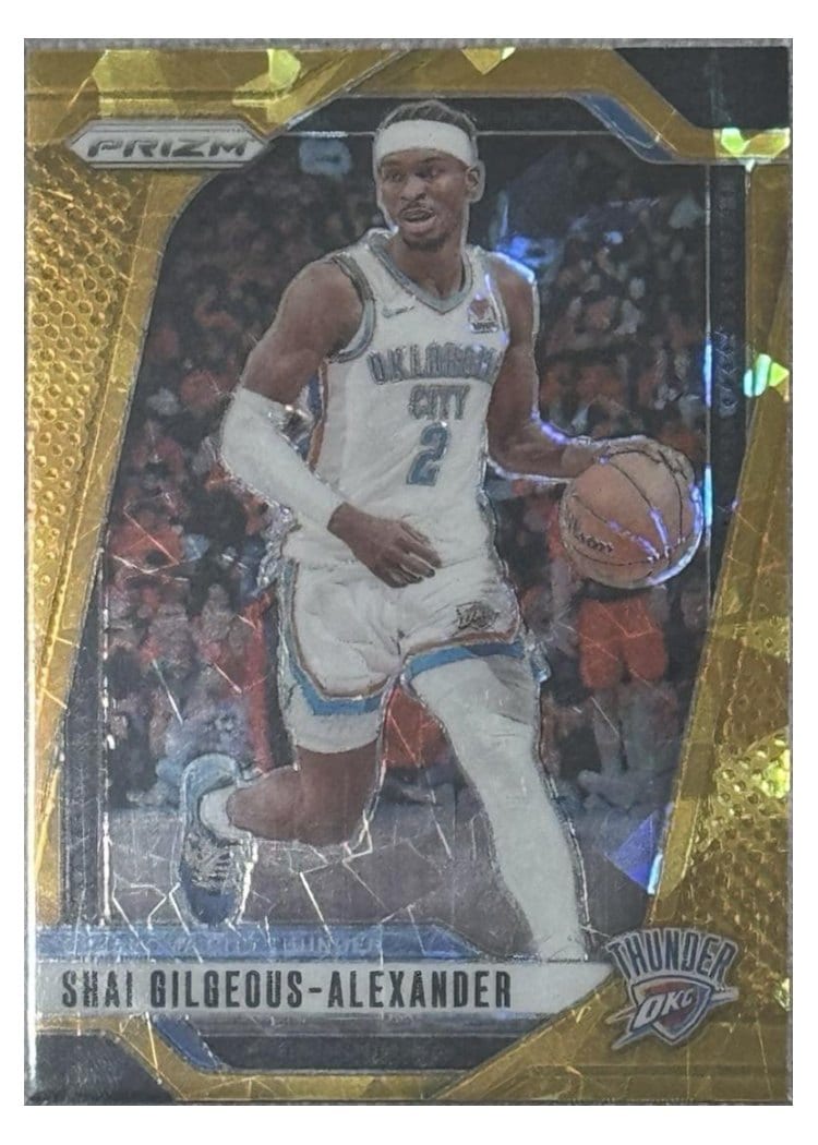 2024-25 Panini Prizm Base Set Shai Gilgeous-Alexander #113 card