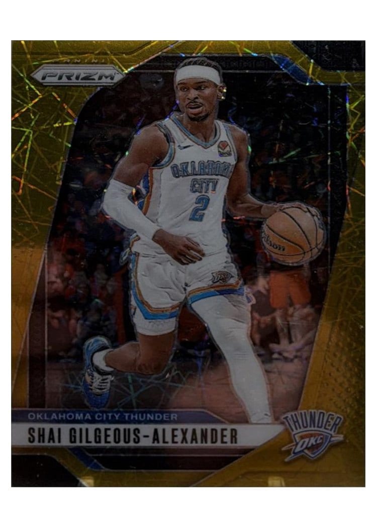 2024-25 Panini Prizm Base Set Shai Gilgeous-Alexander #113 card