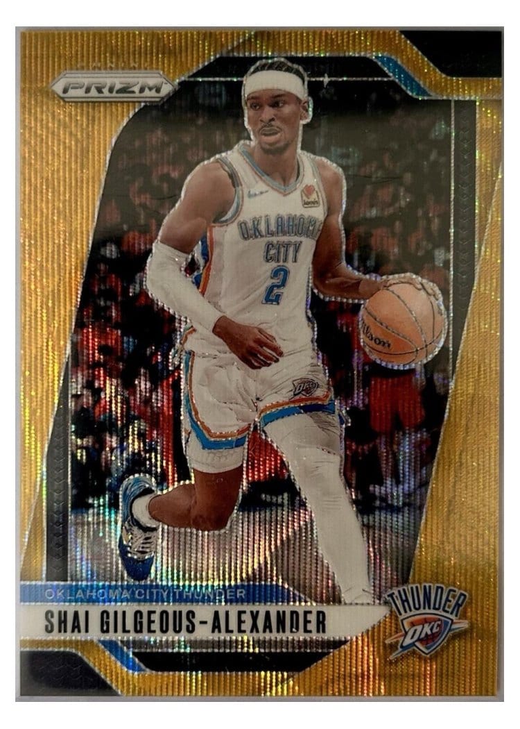 2024-25 Panini Prizm Base Set Shai Gilgeous-Alexander #113 card