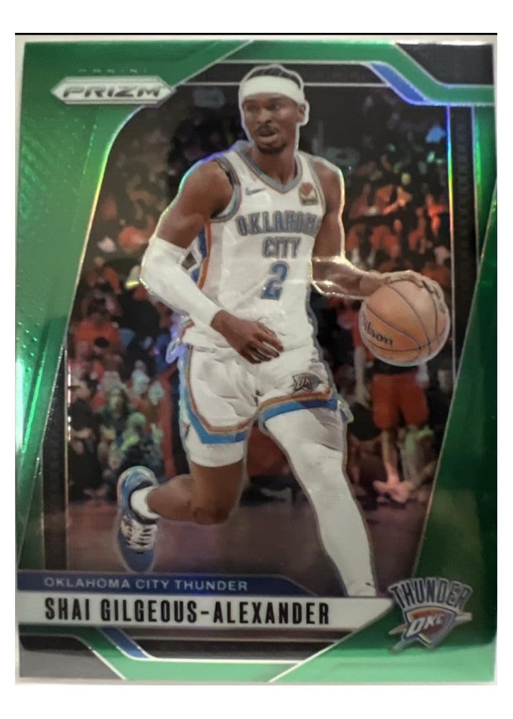 2024-25 Panini Prizm Base Set Shai Gilgeous-Alexander #113 card