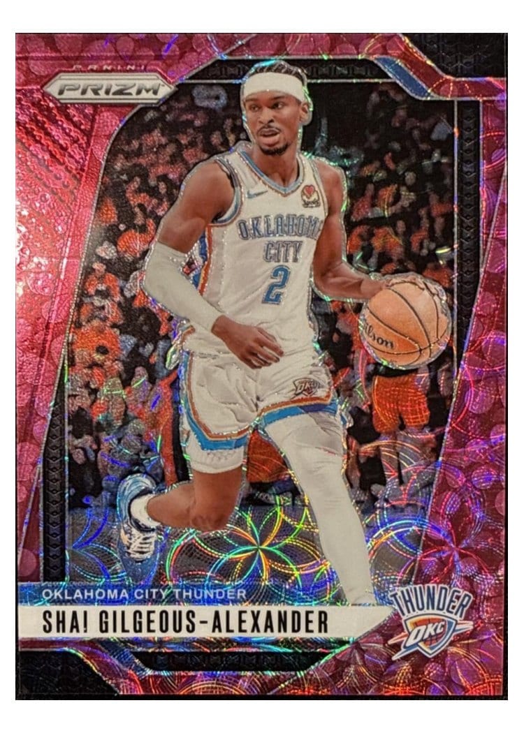 2024-25 Panini Prizm Base Set Shai Gilgeous-Alexander #113 card