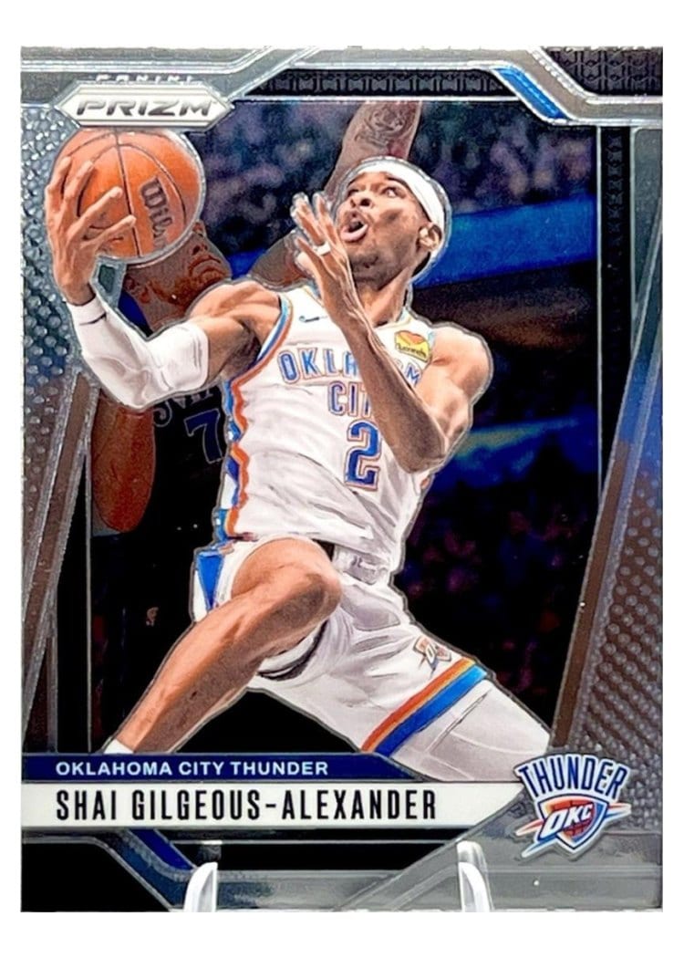 2024-25 Panini Prizm Base Set Shai Gilgeous-Alexander #113 card