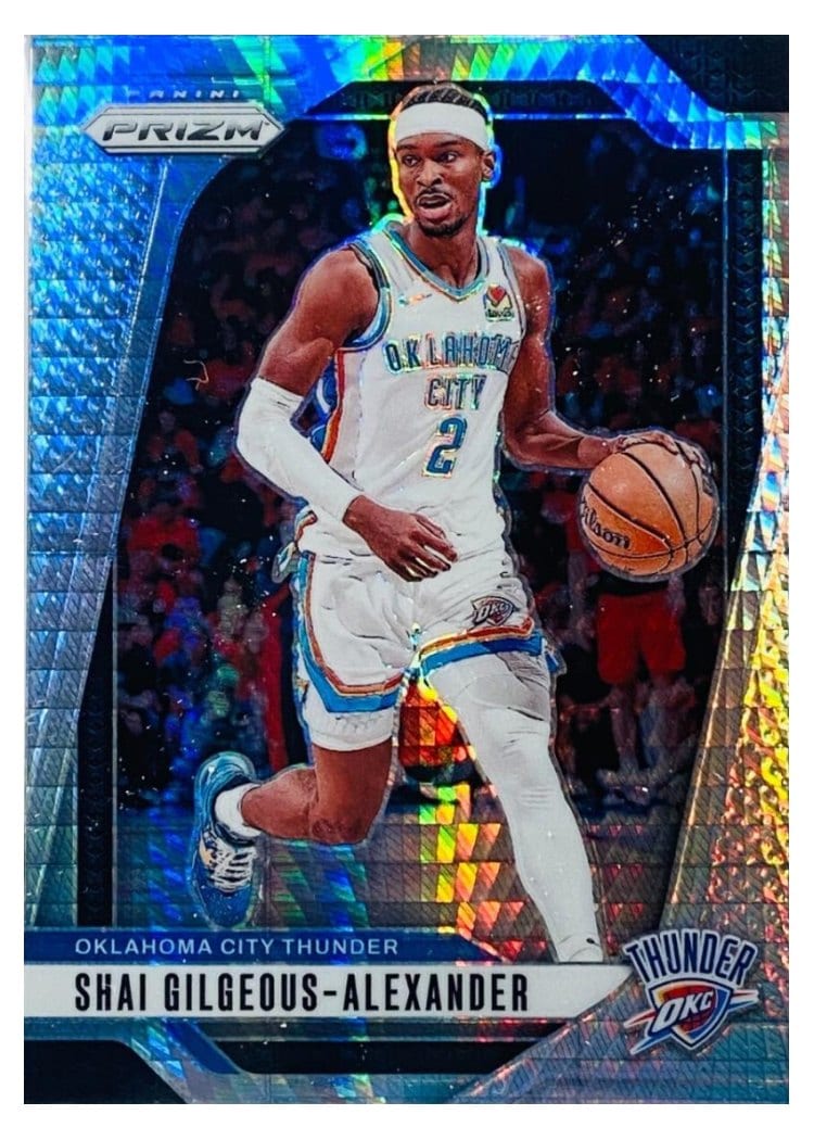 2024-25 Panini Prizm Base Set Shai Gilgeous-Alexander #113 card