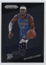 2024-25 Panini Prizm Deca Superstars Shai Gilgeous-Alexander #8 card