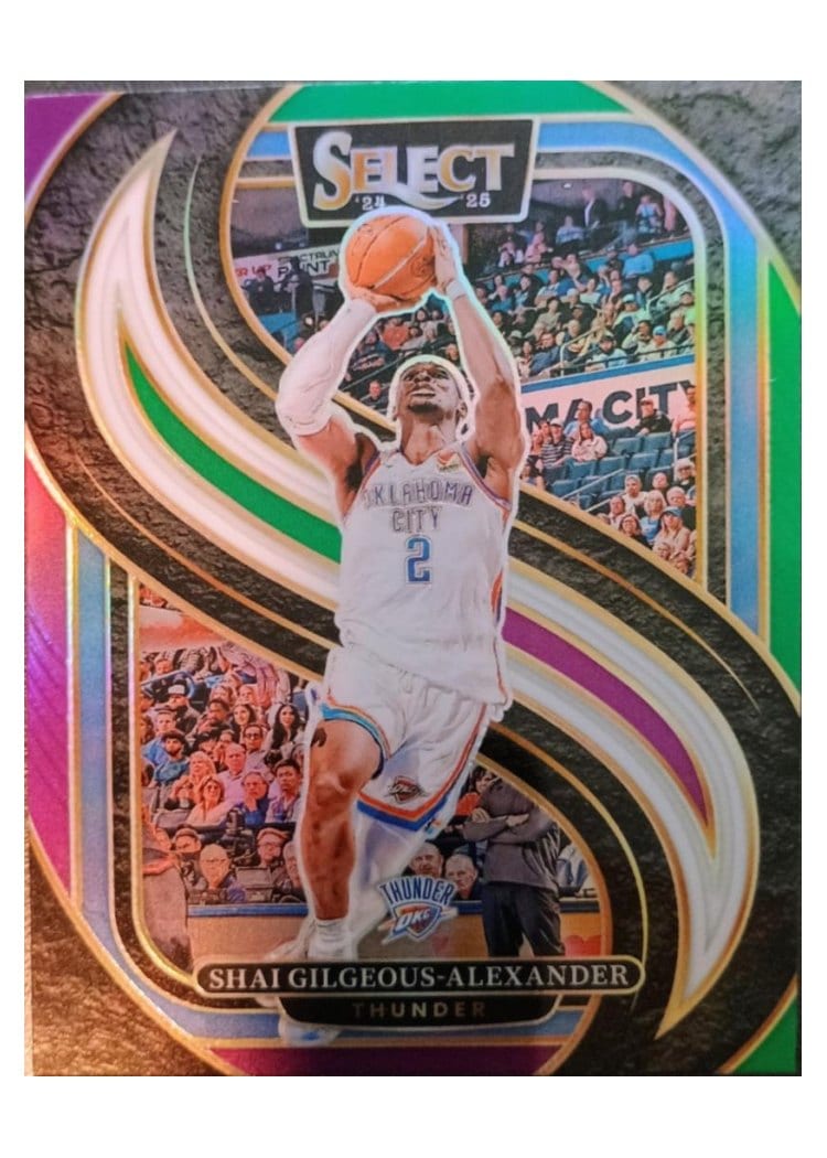 2024-25 Panini Select Base Set Shai Gilgeous-Alexander #131 card