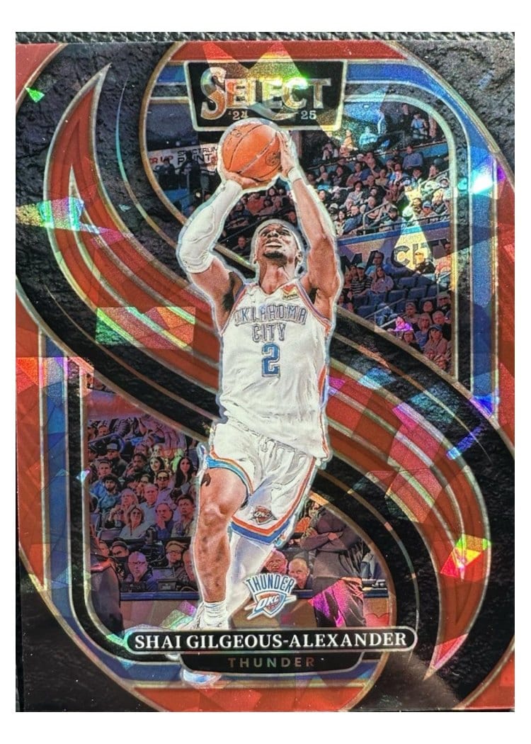 2024-25 Panini Select Base Set Shai Gilgeous-Alexander #131 card