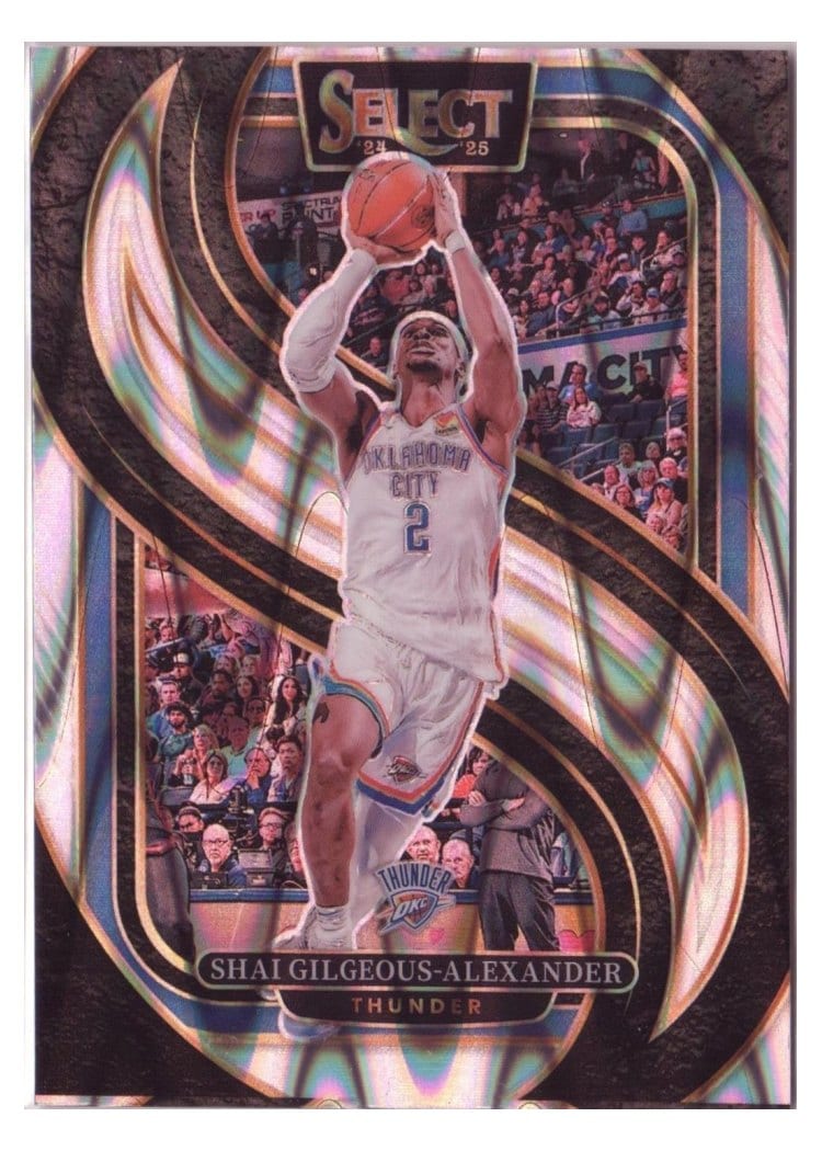 2024-25 Panini Select Base Set Shai Gilgeous-Alexander #131 card
