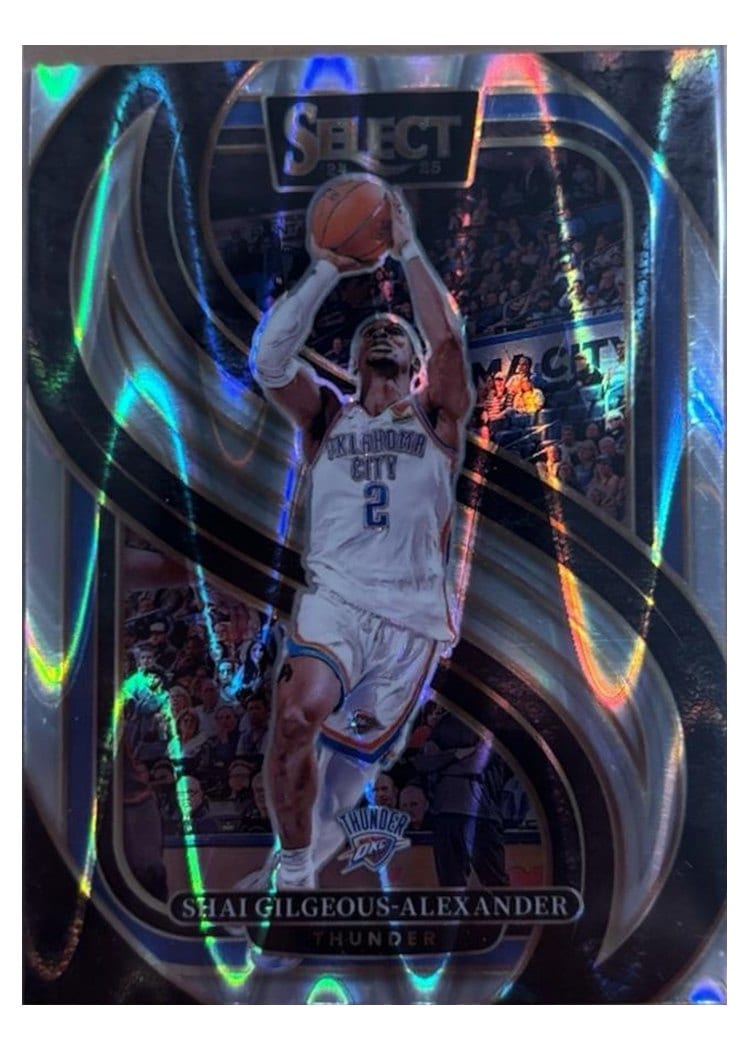 2024-25 Panini Select Base Set Shai Gilgeous-Alexander #131 card