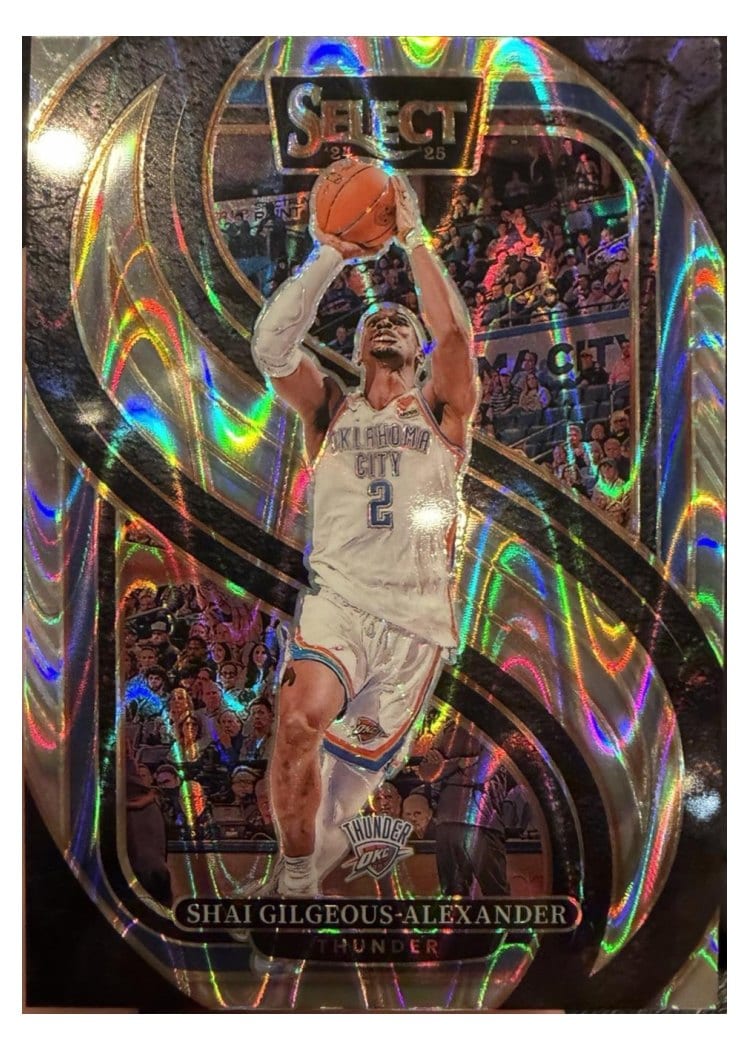 2024-25 Panini Select Base Set Shai Gilgeous-Alexander #131 card