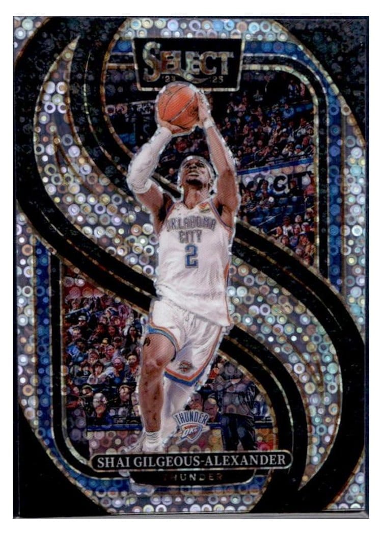 2024-25 Panini Select Base Set Shai Gilgeous-Alexander #131 card