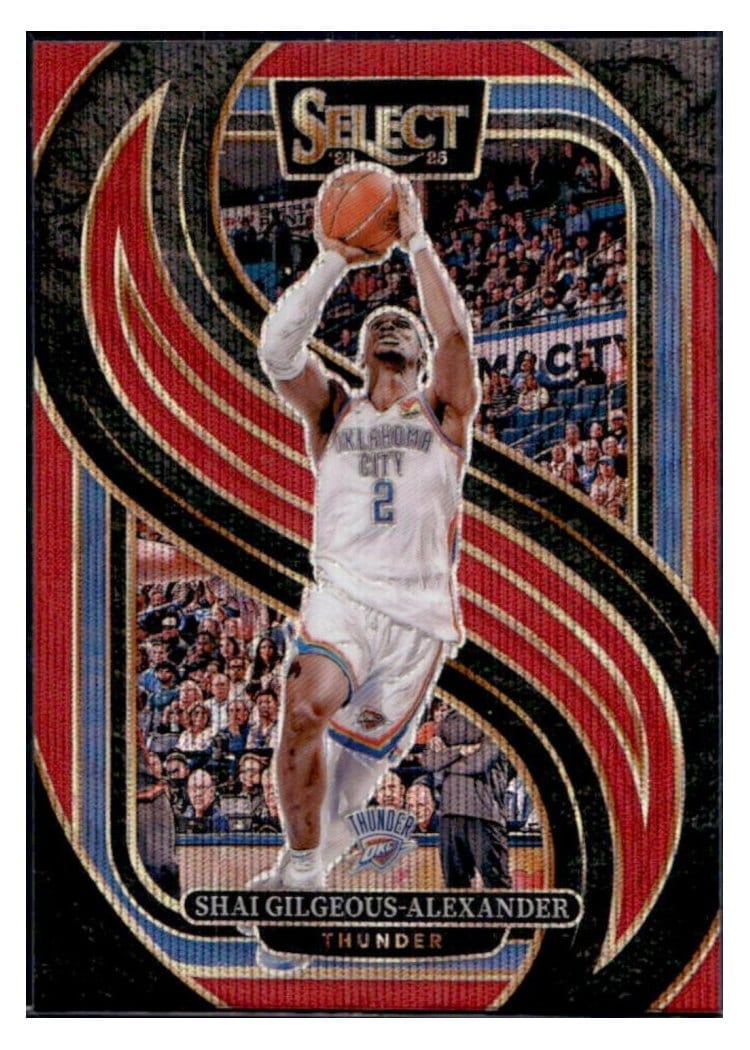 2024-25 Panini Select Base Set Shai Gilgeous-Alexander #131 card