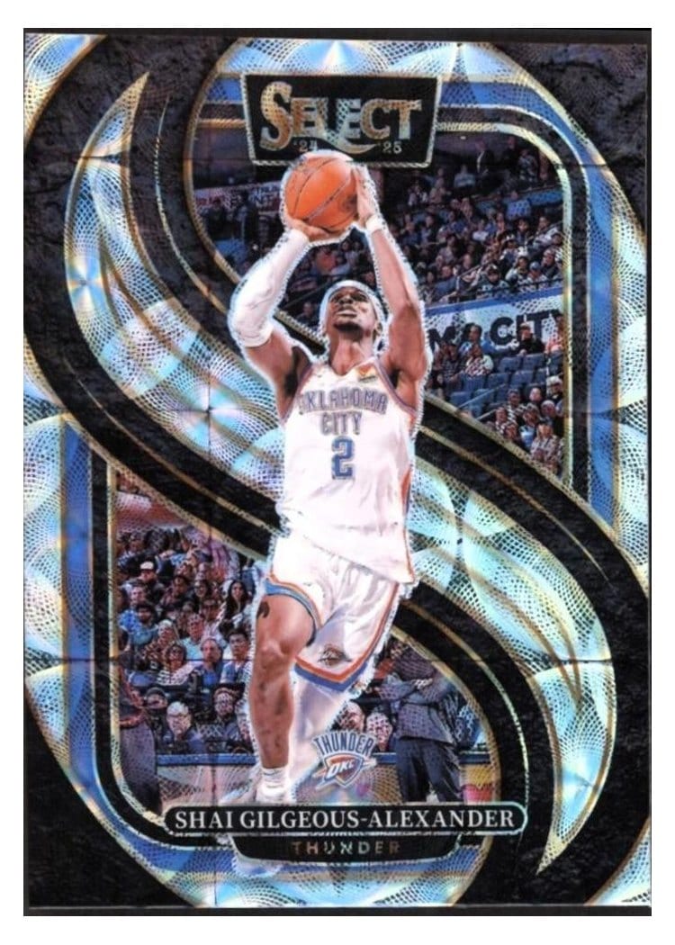 2024-25 Panini Select Base Set Shai Gilgeous-Alexander #131 card
