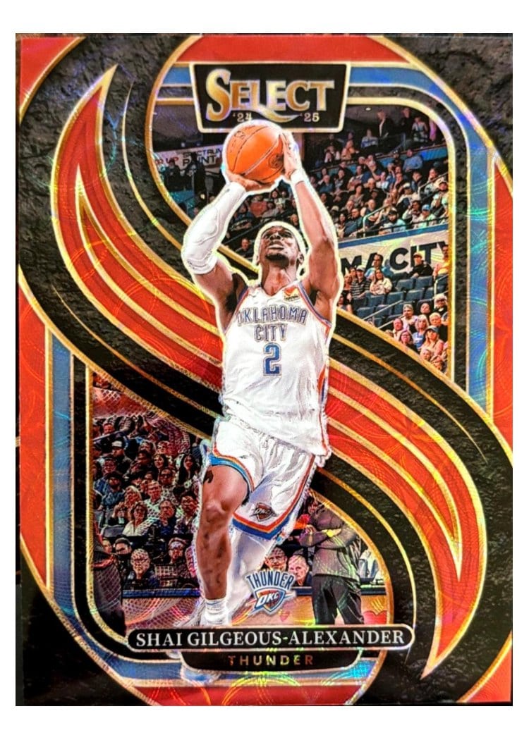 2024-25 Panini Select Base Set Shai Gilgeous-Alexander #131 card