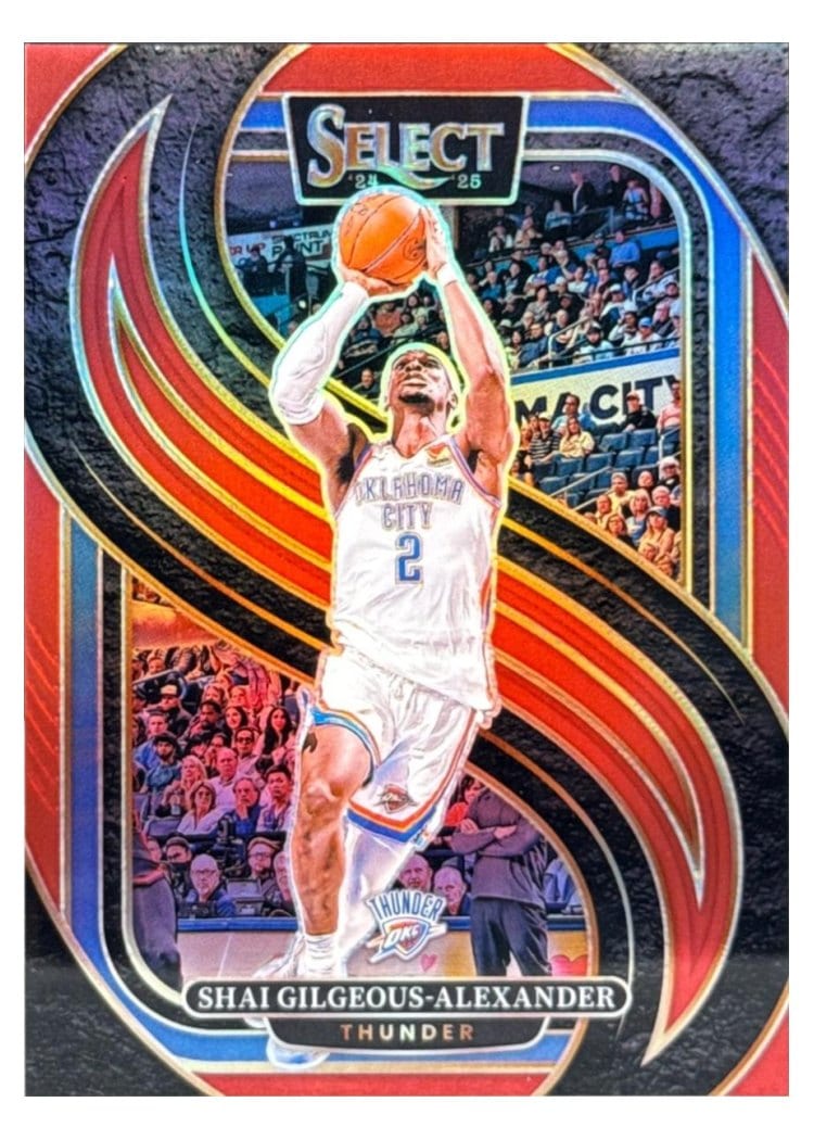 2024-25 Panini Select Base Set Shai Gilgeous-Alexander #131 card