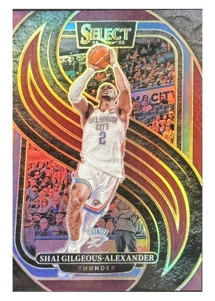 2024-25 Panini Select Base Set Shai Gilgeous-Alexander #131 card