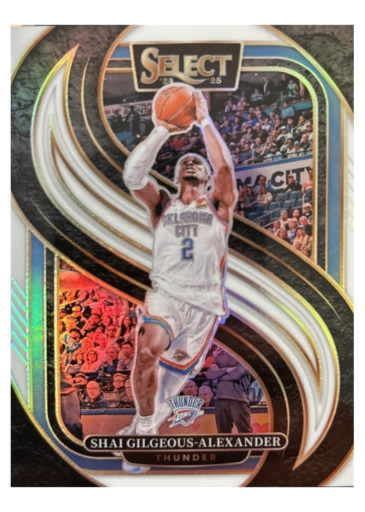 2024-25 Panini Select Base Set Shai Gilgeous-Alexander #131 card