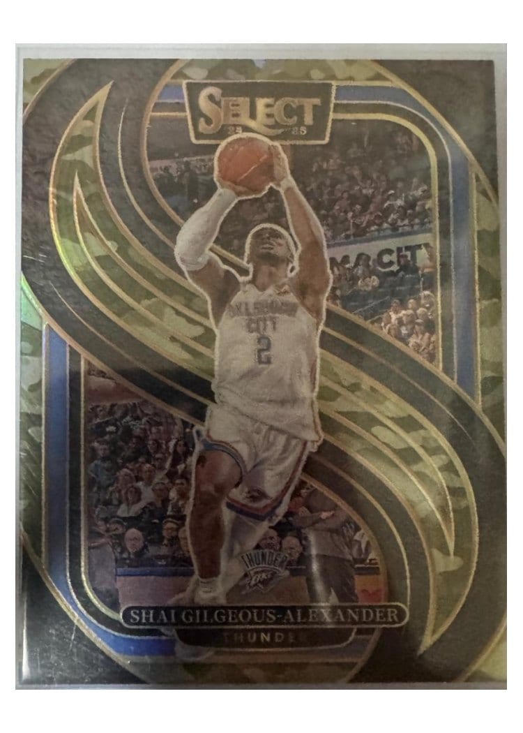 2024-25 Panini Select Base Set Shai Gilgeous-Alexander #131 card